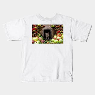 mouse with fruit Kids T-Shirt